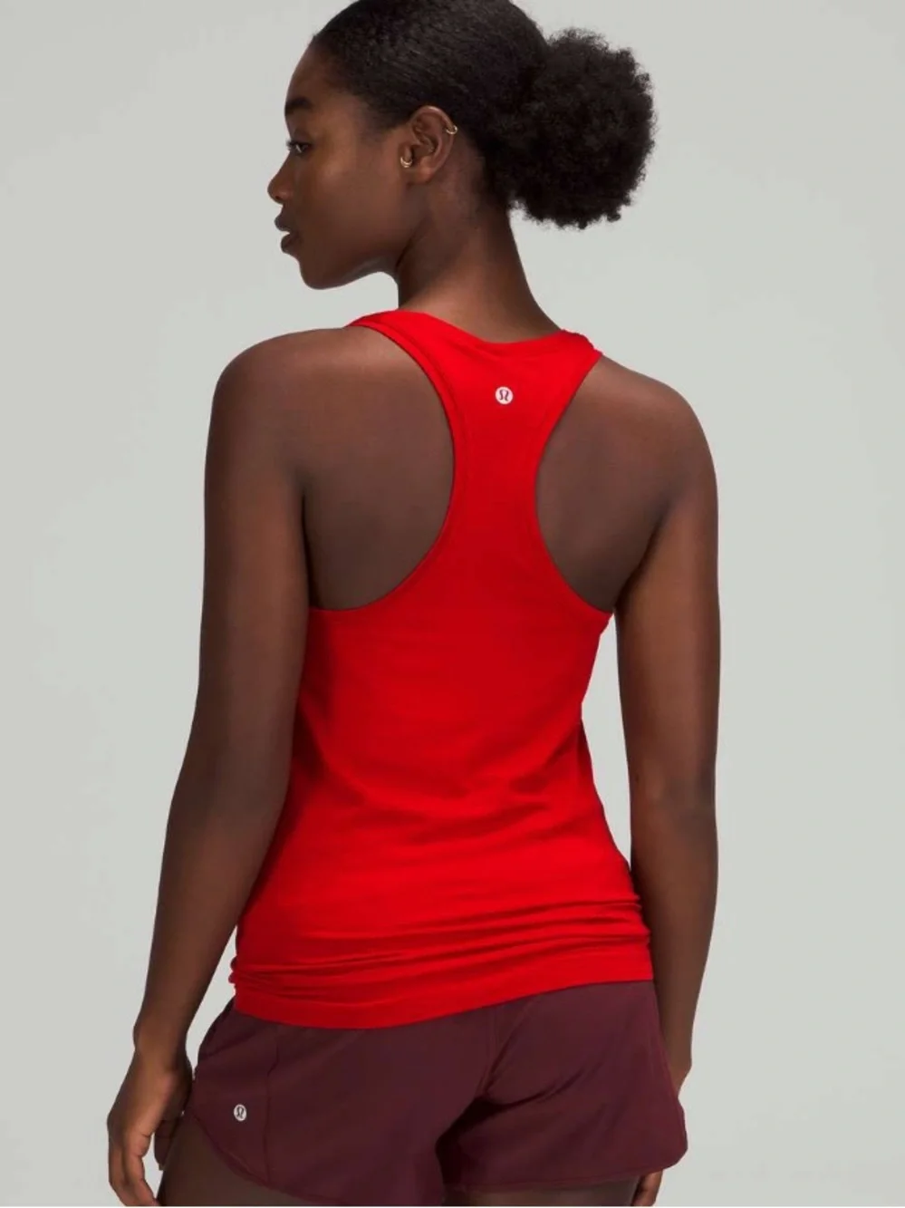 Lululemon Red Swiftly Racerback Tank Top Size 8